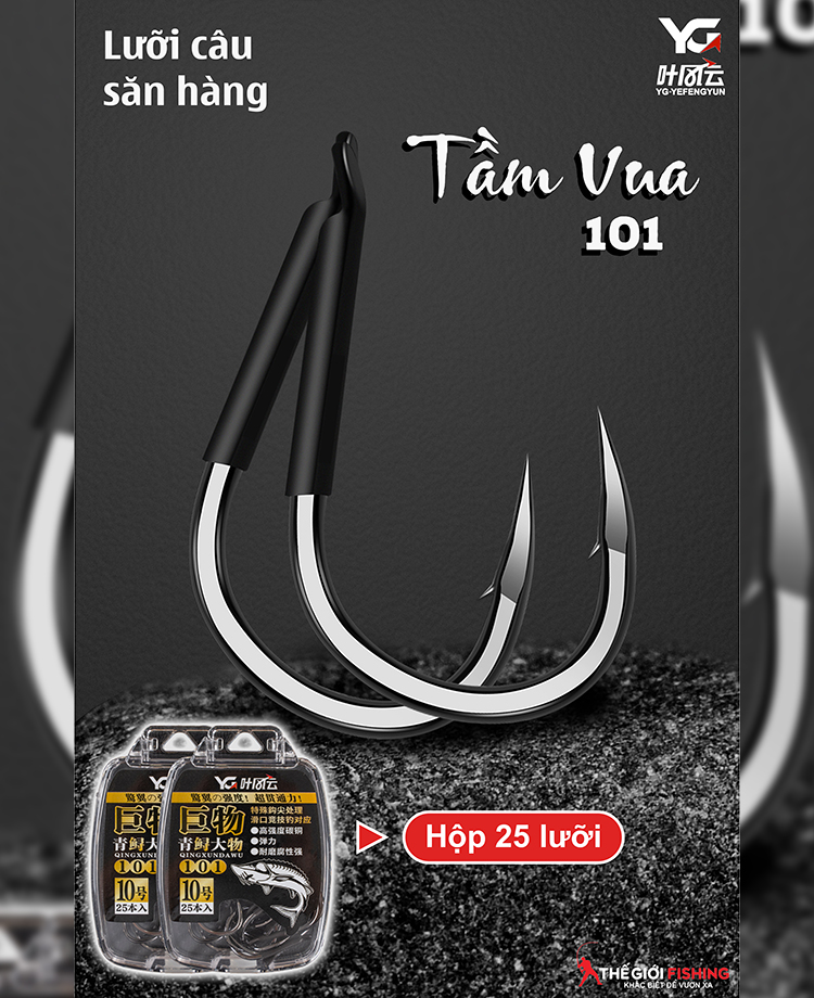 LƯỠI CÂU TẦM VUA 101