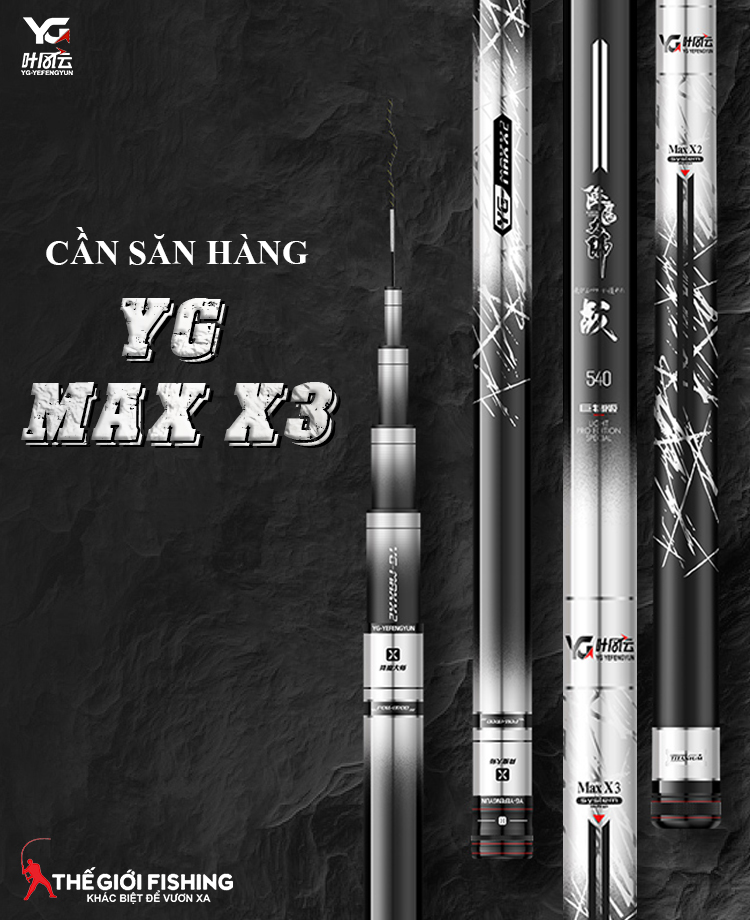 CẦN SĂN HÀNG MAX X3