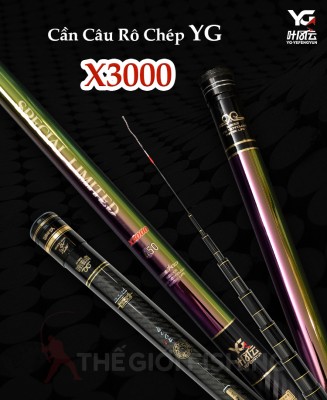 CẦN TAY RÔ CHÉP YG X3000