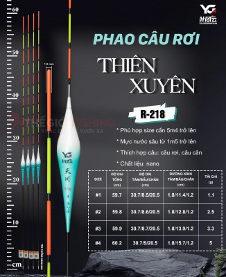 PHAO CÂU RƠI THIÊN XUYÊN R-218