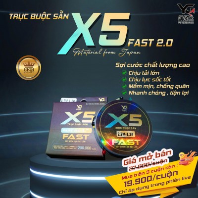 TRỤC BUỘC SẴN X5 - FAST 2.0