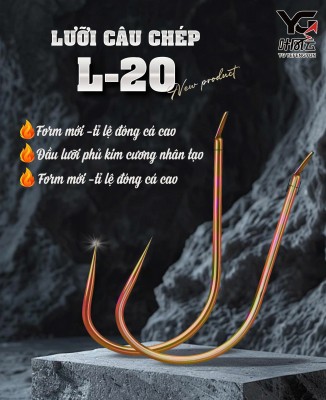 LƯỠI CÂU CHÉP L-20