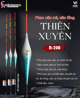 PHAO CÂU RƠI, CÂU LỬNG THIÊN XUYÊN r-208