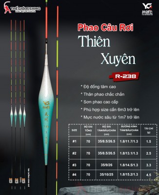 PHAO CÂU RƠI CÂU THIÊN XUYÊN R-238