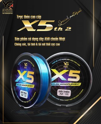 TRỤC THẺO CAO CẤP X5 THẾ HỆ II