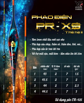 PHAO ĐIỆN PR - X9 THẾ HỆ II - PHAO TỔNG HỢP NGÀY ĐÊM HỖ TRỢ CHO NGƯỜI MẮT CẬN, MẮT KÉM