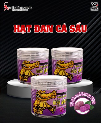 HẠT ĐAN CÁ SẤU VỊ KHOAI LANG TÍM