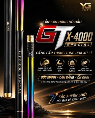 CẦN SĂN HÀNG TỔNG HỢP GTX4000 Special